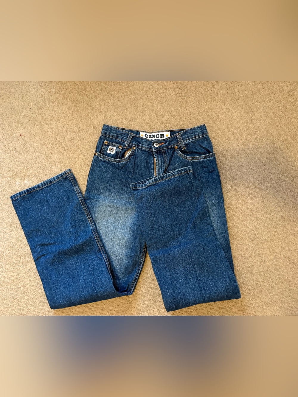 Cinch Kids Dark Blue Boot Cut Jeans